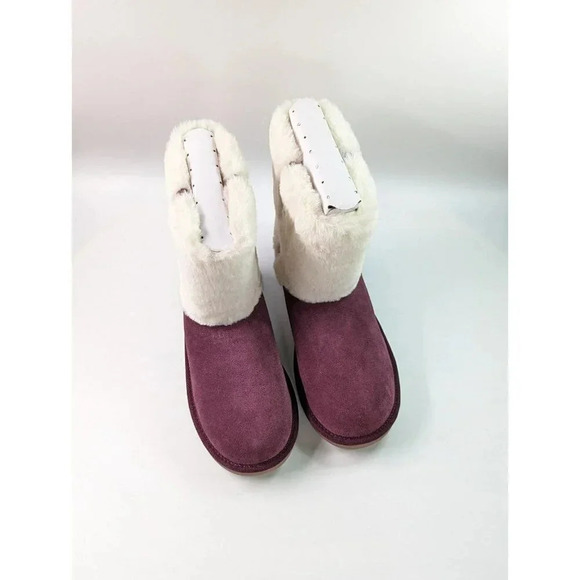 Koolaburra by UGG Big Kids Aubrei Short Boots Size EU 37 / 23.5 cm (MSRP $100) - Picture 3 of 8